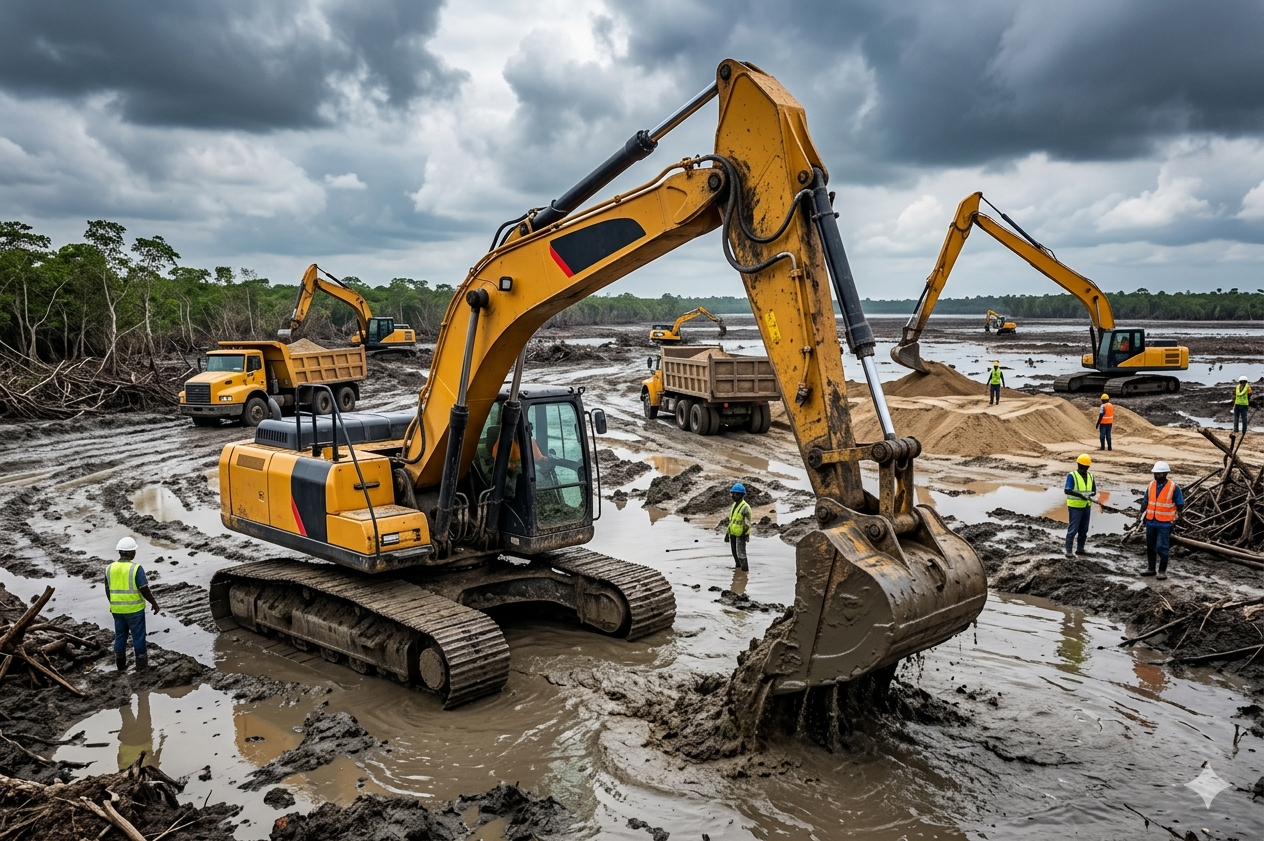 Swamp Reclamation Operations